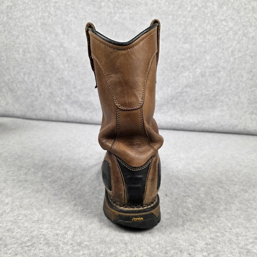 Red Wing Boots Mens Size‎ 8.5 D Brown Waterproof Pull On Work Safety Toe 4448